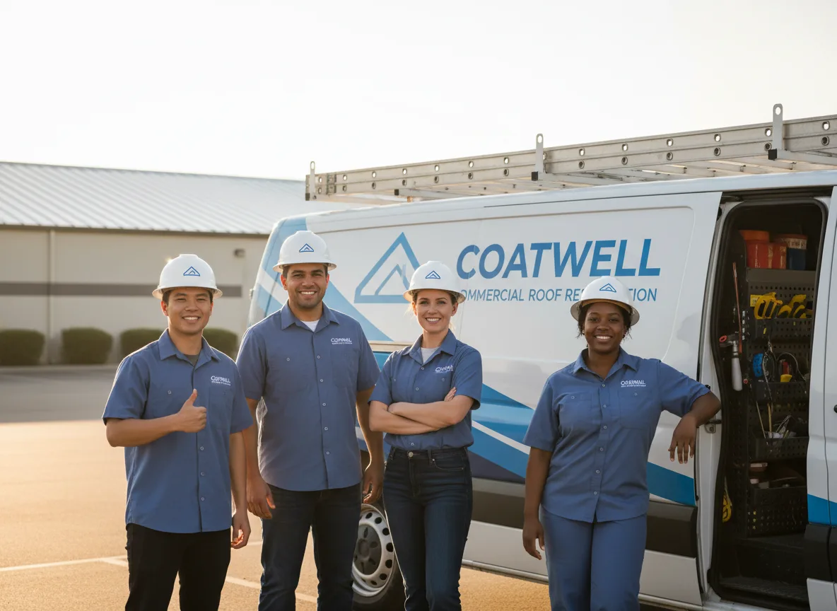 Commercial roof coating company in Deforest, WI